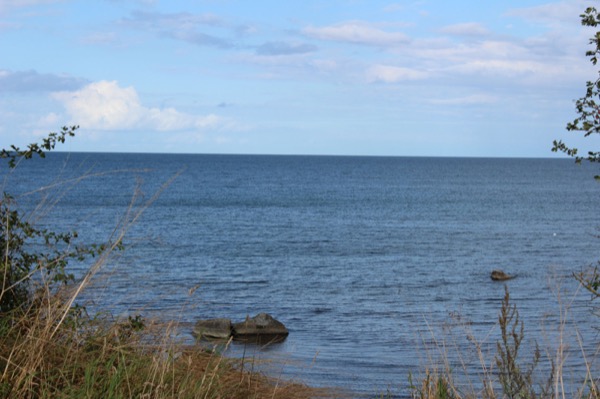 Blick von der Steilküste
