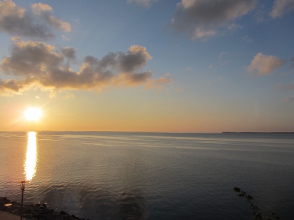 Sonnenuntergang über der Ostsee