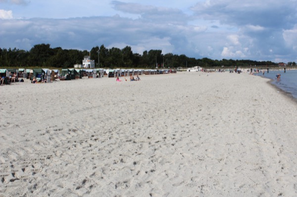 Weißer Sandstrand von Boltenhagen