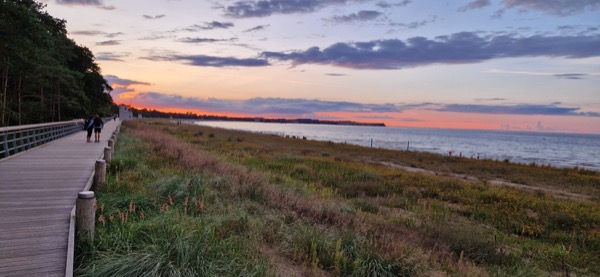 Promenade an der Steilküste
